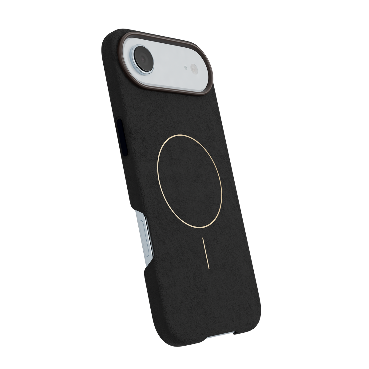 CompuMac Microfiber Suede-Look Case for iPhone Air – Black