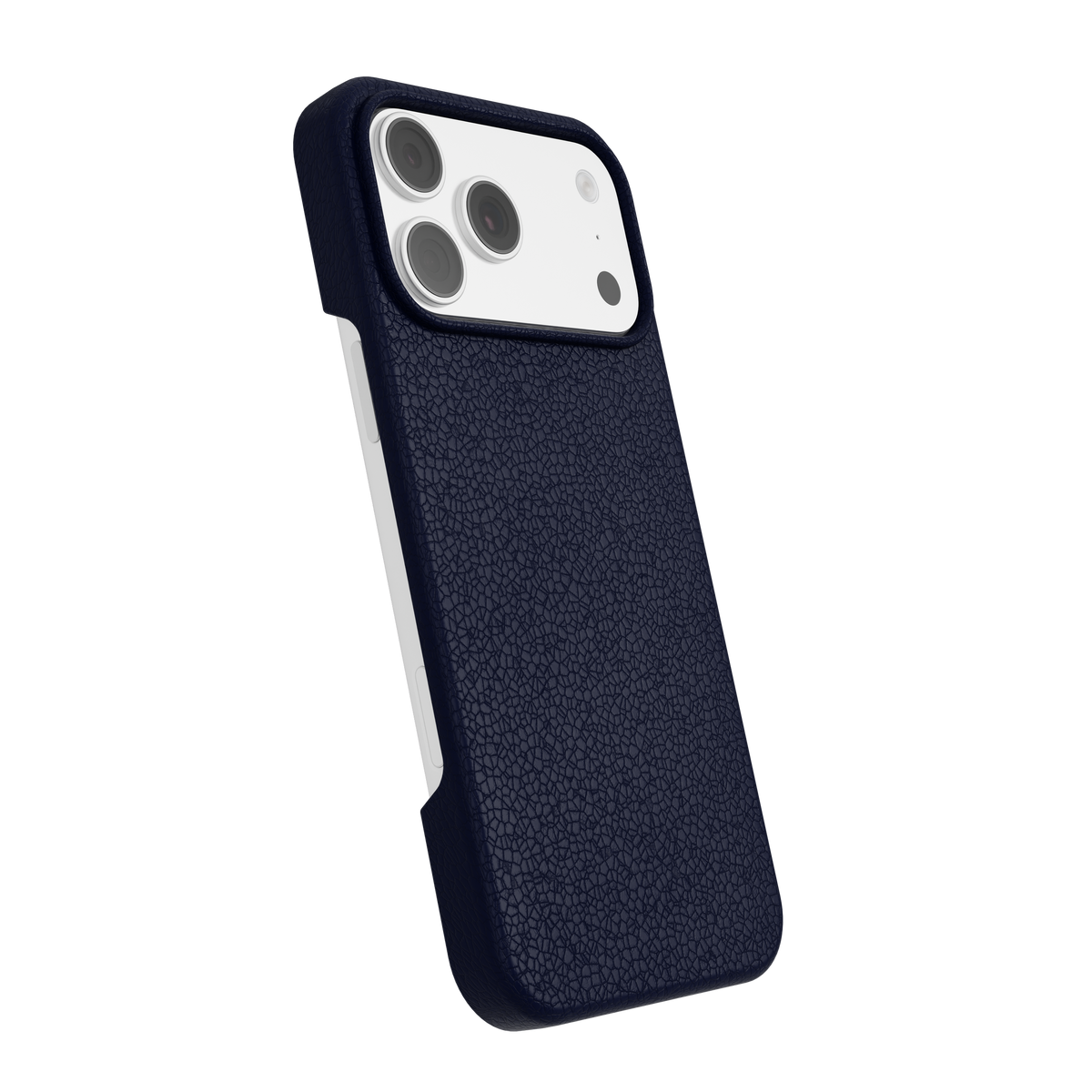 CompuMac Premium Leather Case for iPhone 17 – Real Blue