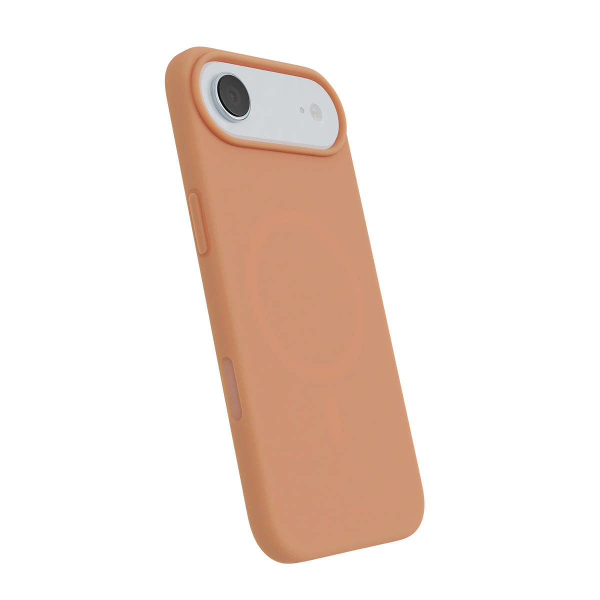 CompuMac Silicone Case for iPhone Air – Peach Glow