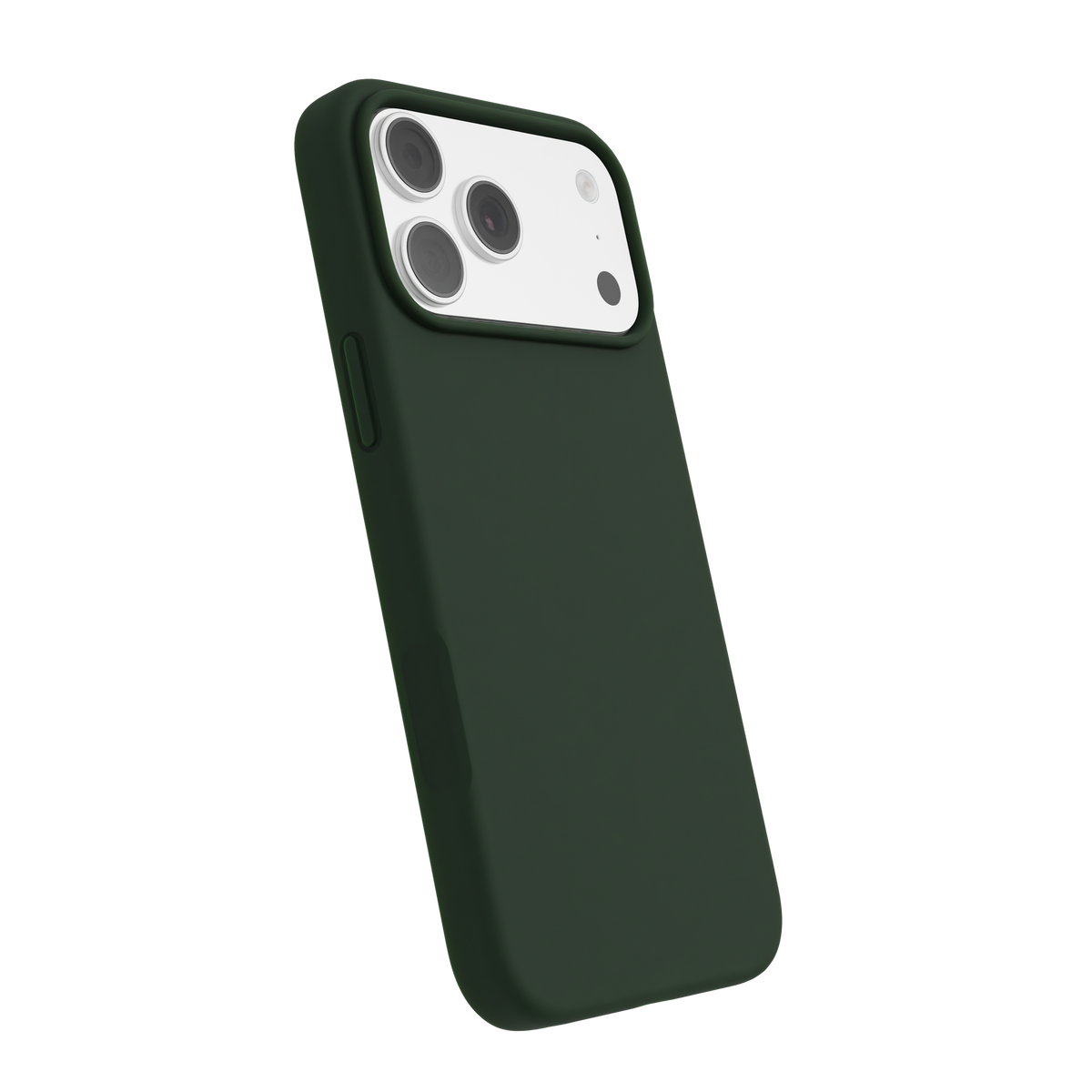 CompuMac Silicone Case for iPhone 16e & iPhone 17e – Forest Green