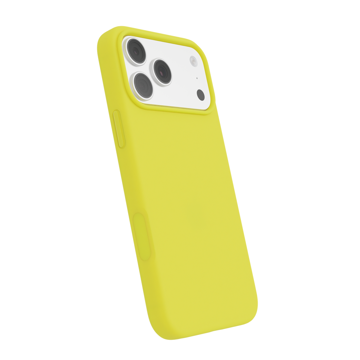 CompuMac Silicone Case for iPhone 16e & iPhone 17e – Lemon