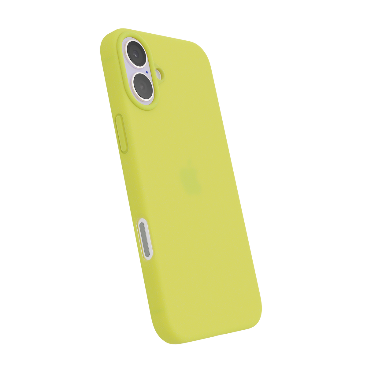 CompuMac Silicone Case for iPhone 17 – Lemon